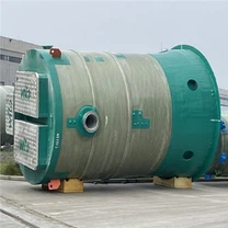 Estació de bombament FRP amb sala de manteniment